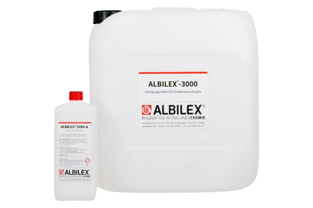 ALBILEX 3000
Trinkwasserkammer
Trinkwasserkammerreinigung
Chemie
